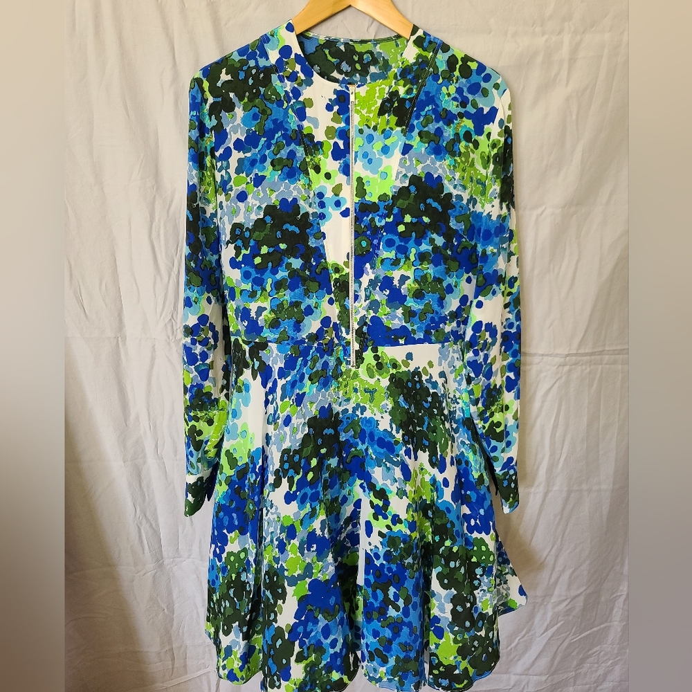 Stella McCartney Noa Dotted Silk Dress